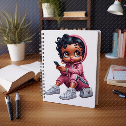 Baddie Boo PNG – Classy Fashion Girl Clipart for Sublimation, Cricut, Planners & Tumbler Wraps