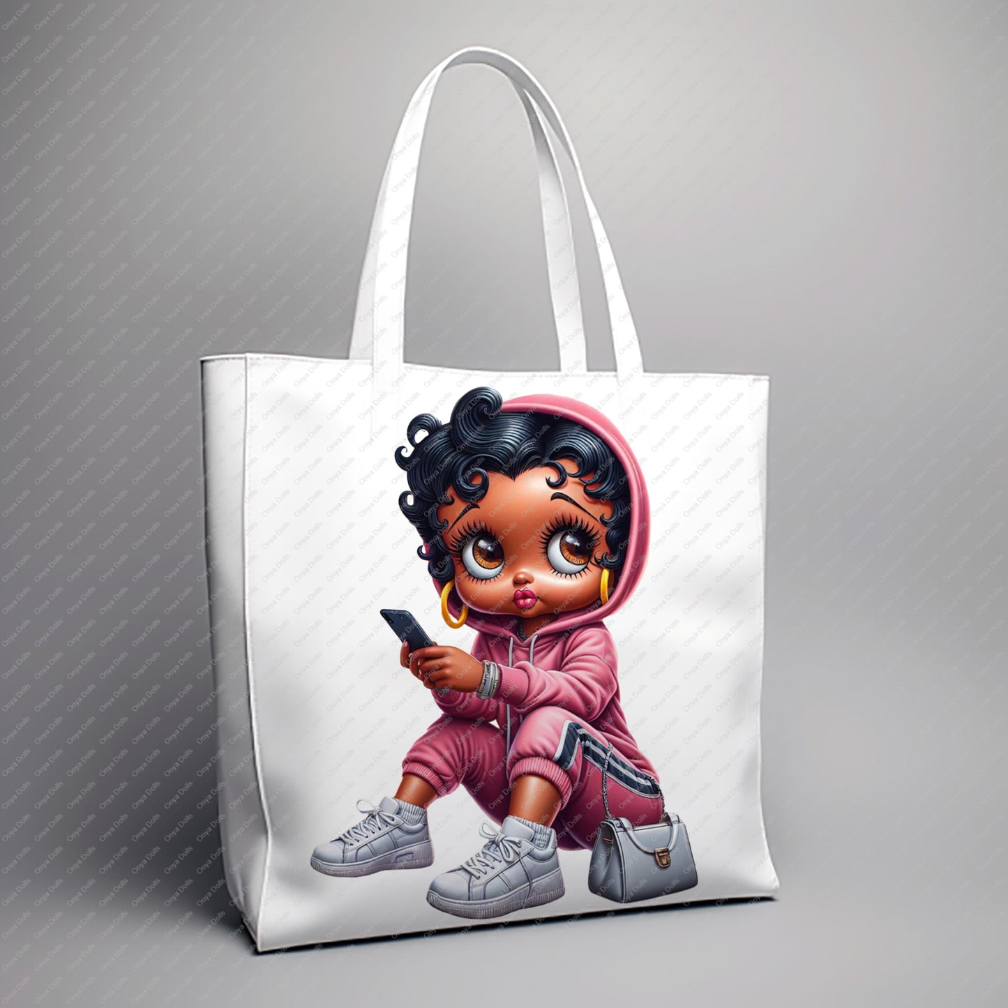 Baddie Boo PNG – Classy Fashion Girl Clipart for Sublimation, Cricut, Planners & Tumbler Wraps