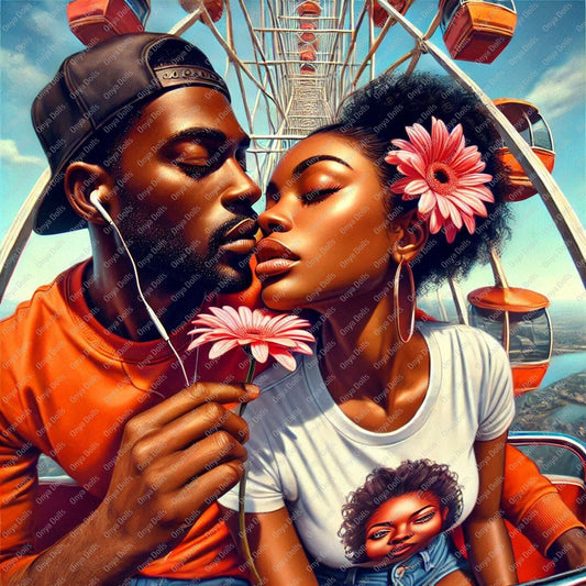 Onya – Young Love Carnival Couple PNG for Valentine’s Day
