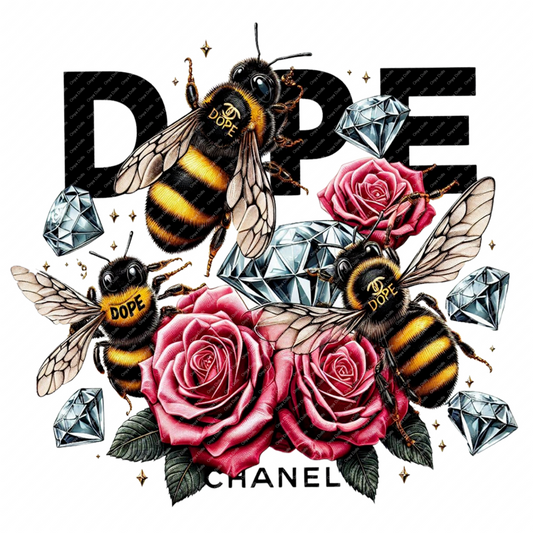 Onya I'm Dope PNG – Floral Planner, Tumbler & Sublimation Clipart