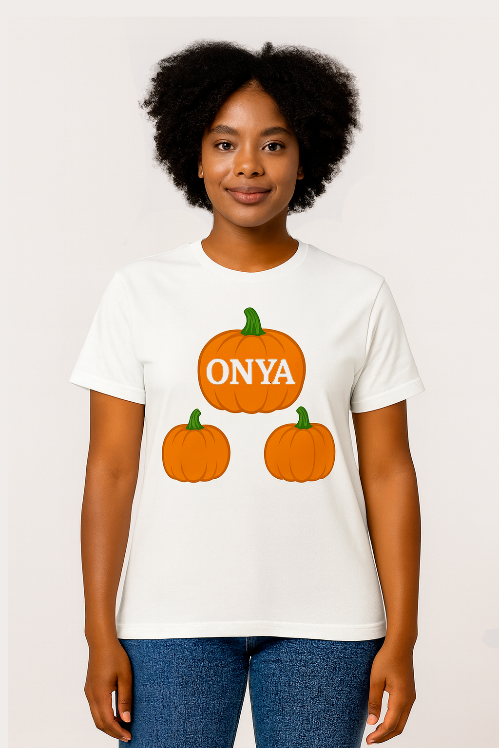 Onya Pumpkin Women’s Softstyle Graphic T-Shirt | Casual Tee