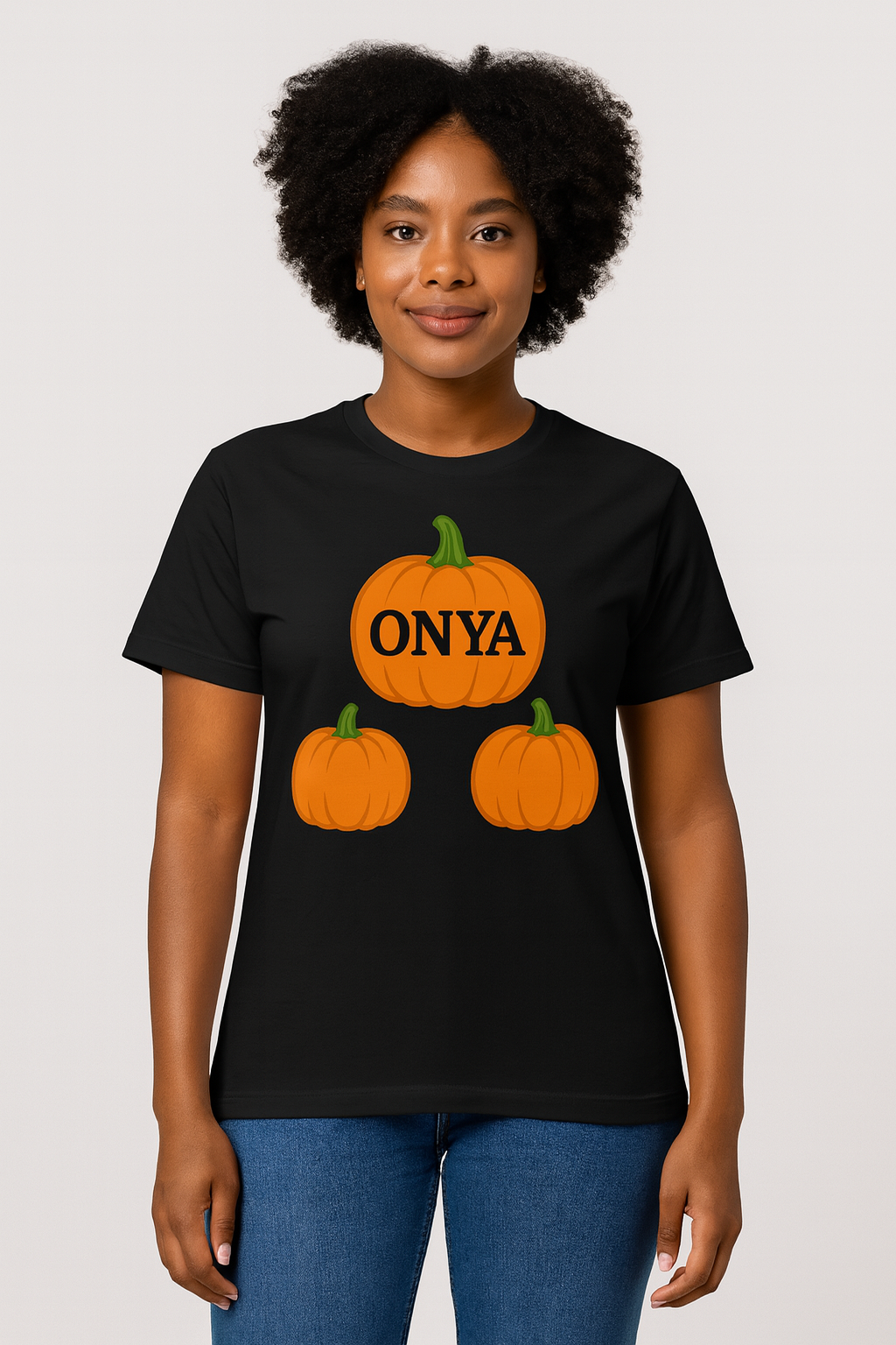 Onya Pumpkin Women’s Softstyle Graphic T-Shirt | Casual Tee