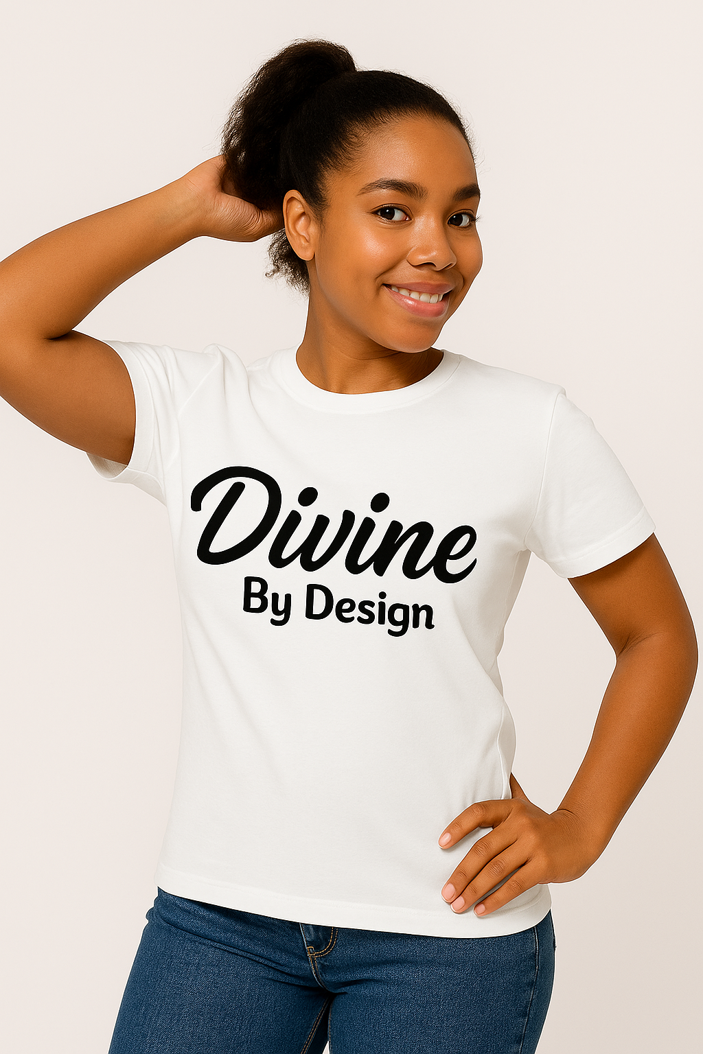 Divine by Design Women’s Softstyle T-Shirt | Casual Graphic Tee